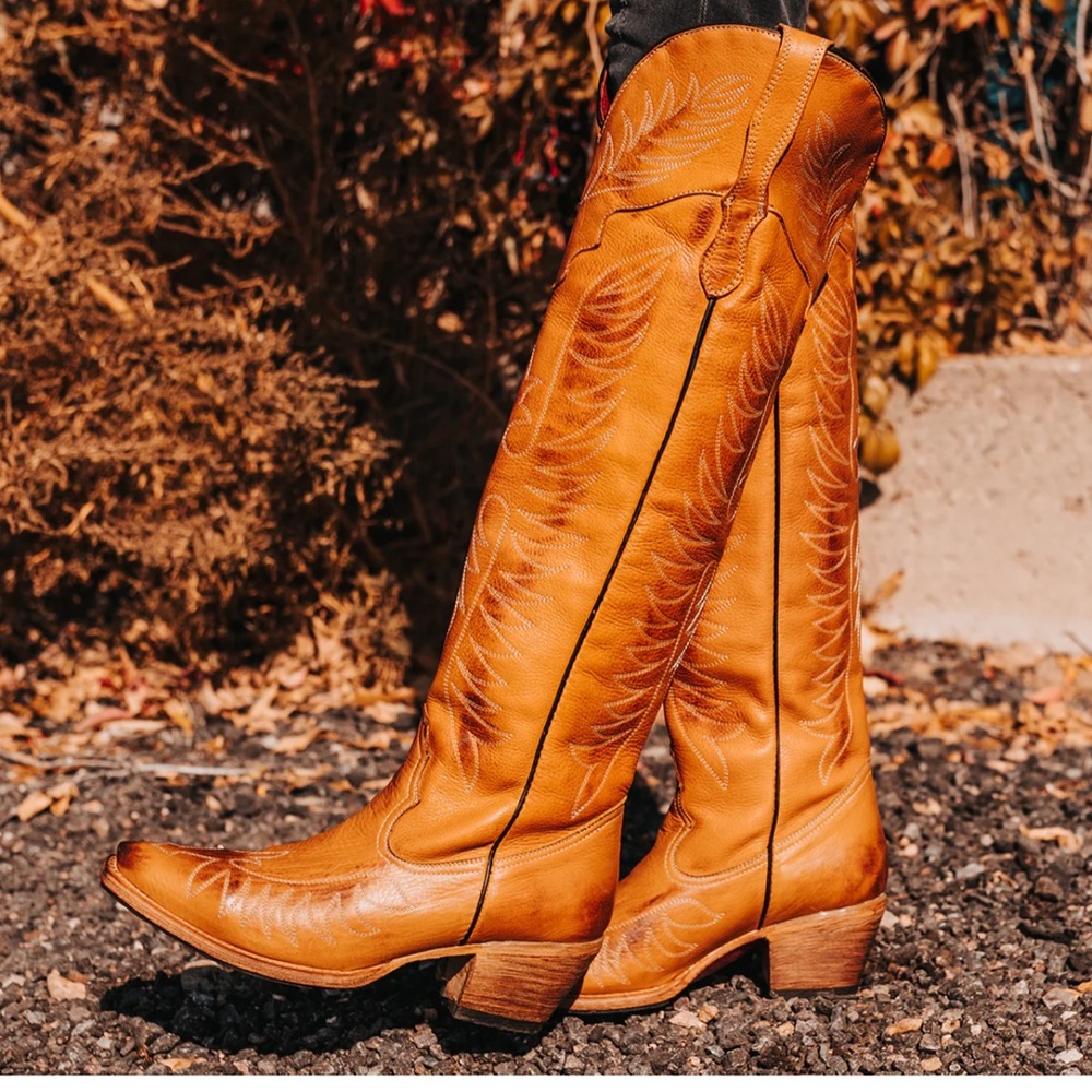 Freebird Misty Wheat Knee High Boots! BRAND NEW IN BOX!